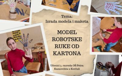 Izrada robotske ruke od kartona