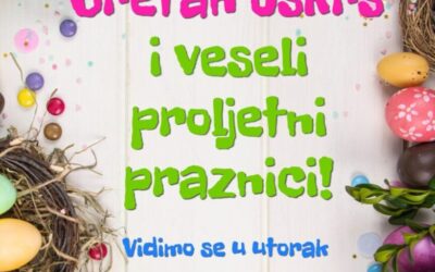 Sretan Uskrs i veseli proljetni praznici!
