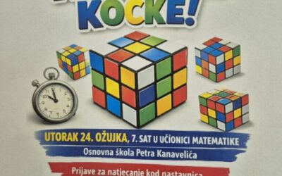 Pridruži se natjecanju u slaganju Rubikove kocke!