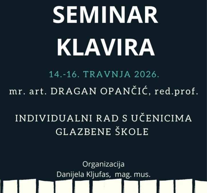 Seminar klavirista i koncert