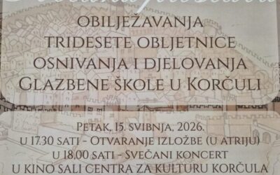 30 godina Glazbene škole u Korčuli!